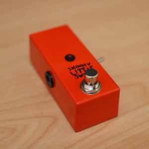 Skinny Little Switch Plus - Latching Footswitch with LED and Polarity Switch