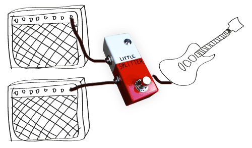 Two guitars one amp Clearance