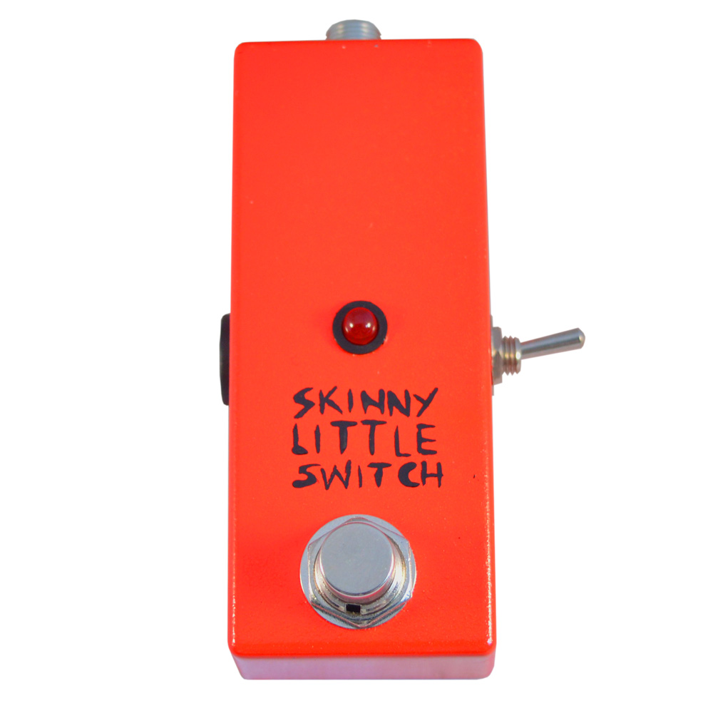 Skinny Little Switch Plus Latching Footswitch with LED Face