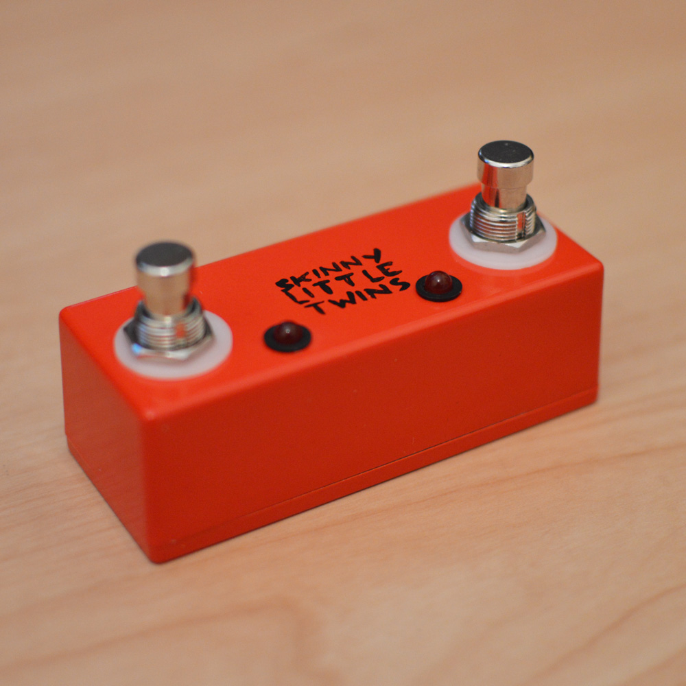 Dual Latching Footswitch Skinny Little Twins