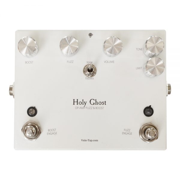Holy Ghost Fuzz and Boost Pedal Face