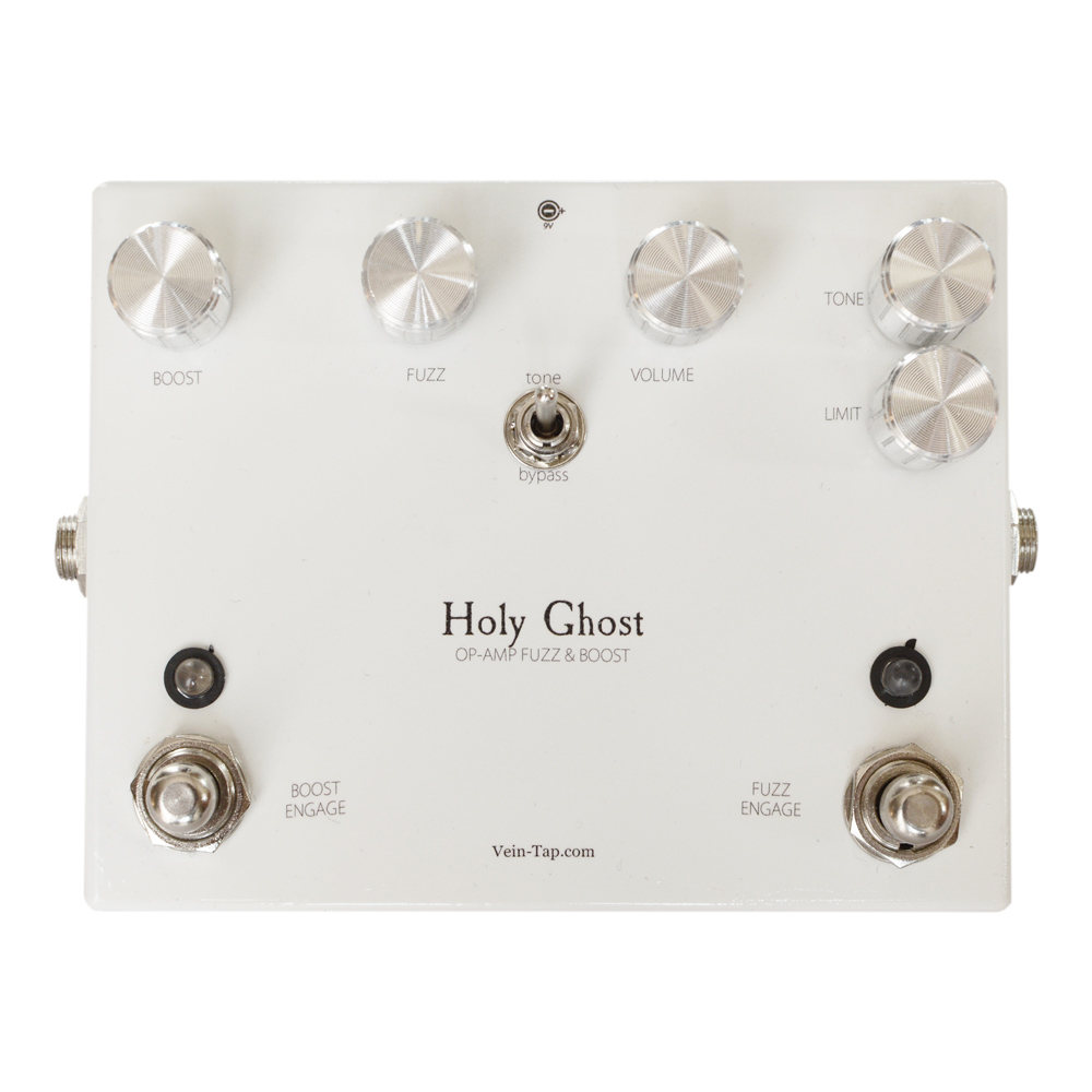 Holy Ghost Fuzz and Boost Pedal Face